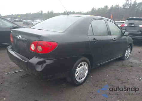 2008 Toyota Corolla Ce из США, поврежденный, VIN 2T1BR32E68C886707